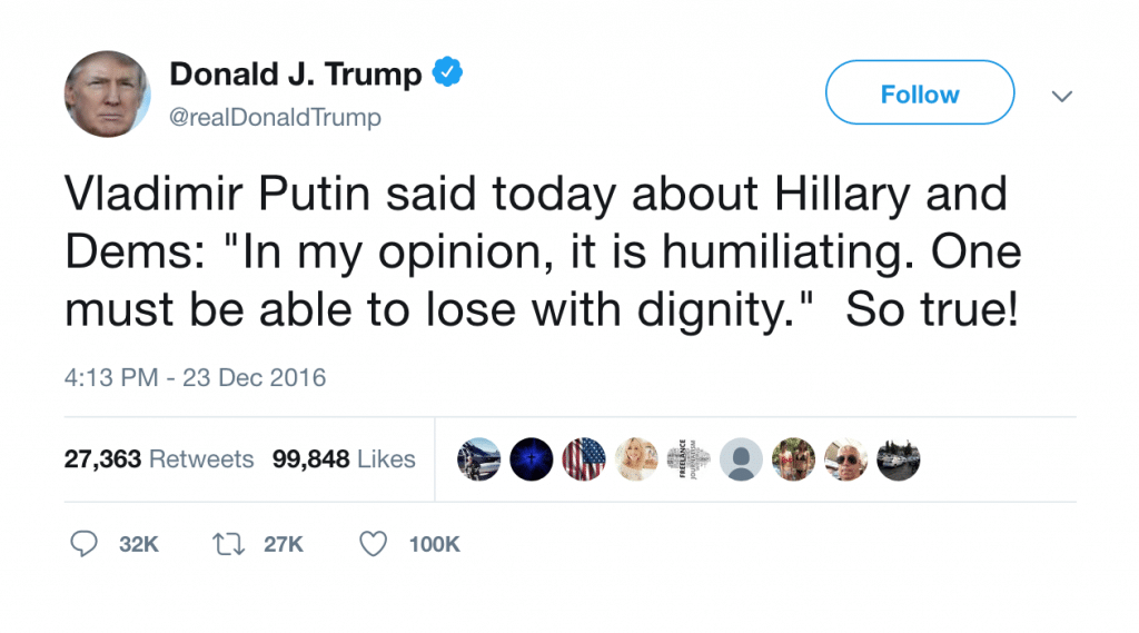 How to deal with Trump’s tweets